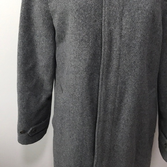 J. Crew Stadium Cloth Wool Gray Coat Medium - Picture 3 of 11
